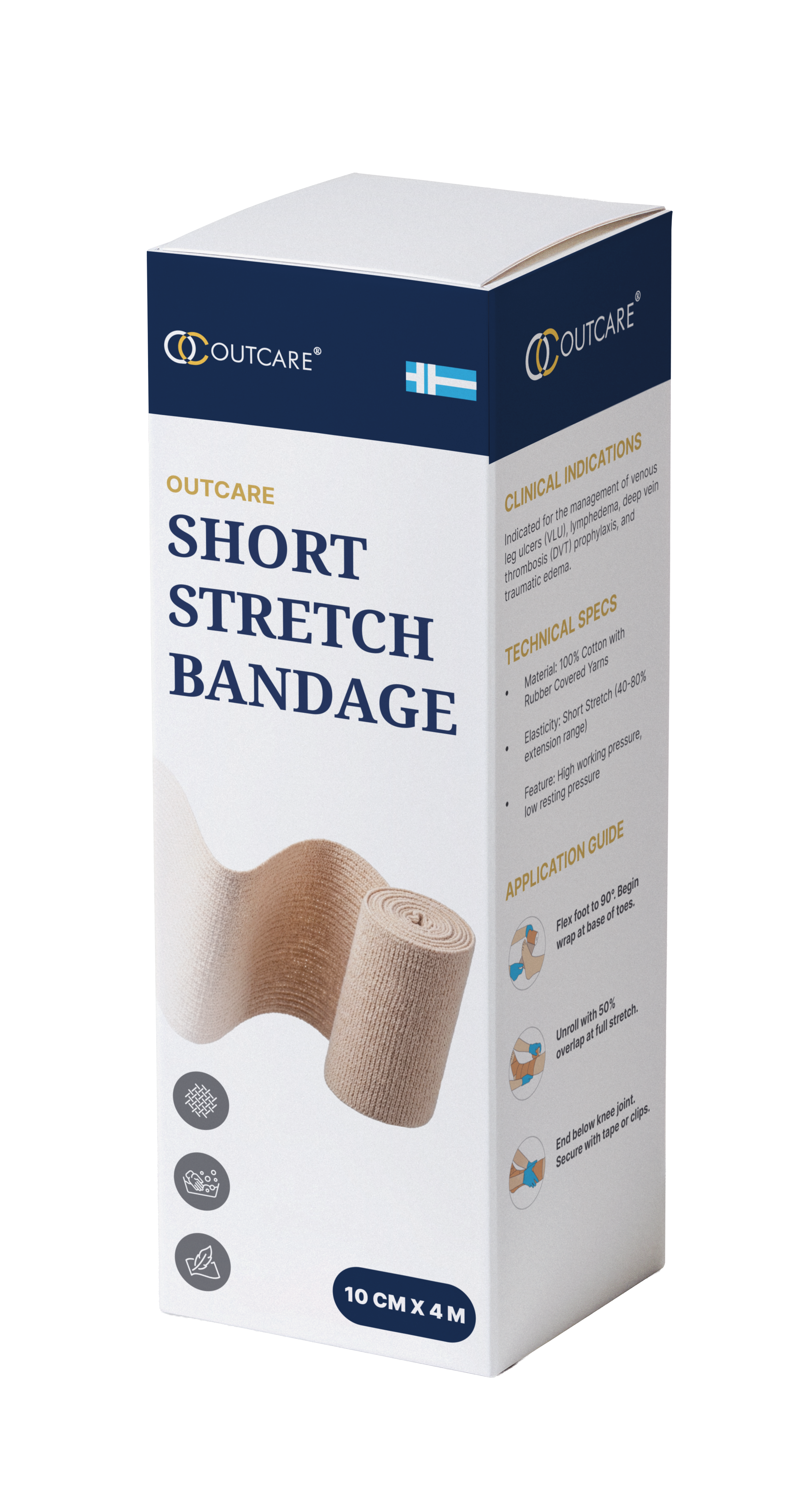 Short Stretch Elastic Bandage